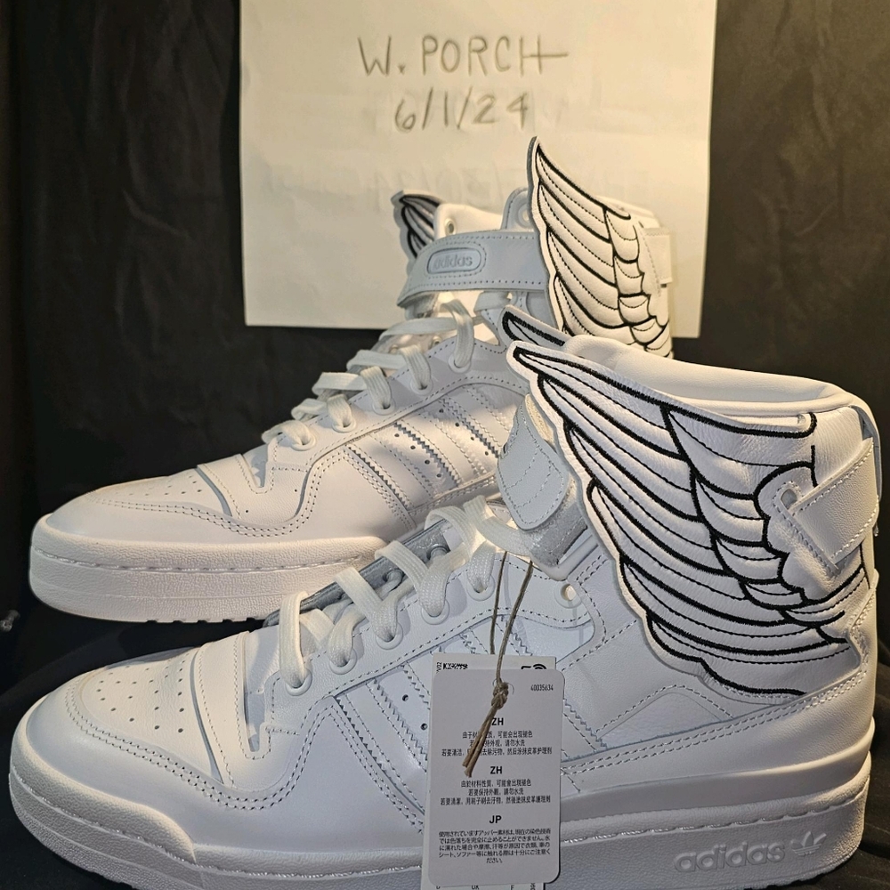 Adidas Jeremy Scott 4.0 triple white